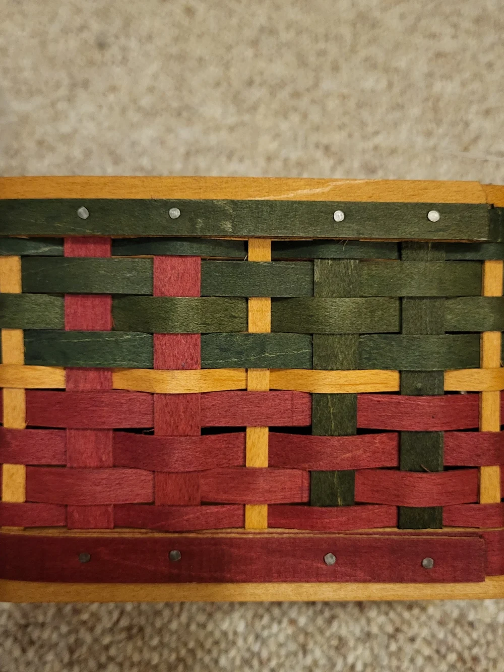 *Signed* NWT 2006 Longaberger Holiday Home Basket.